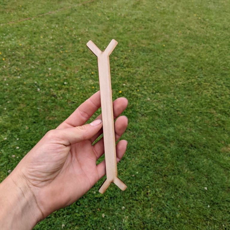 Ecarteur - Arbre fruitier - Arquer une branche Écarteurs charpentières fruitiers en bois