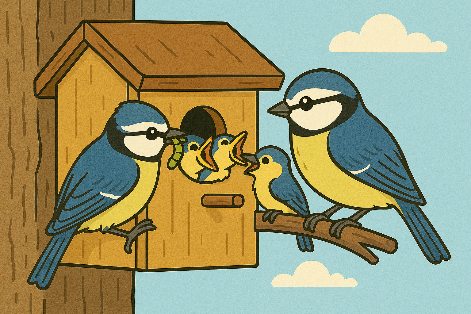 Nidification des oiseaux